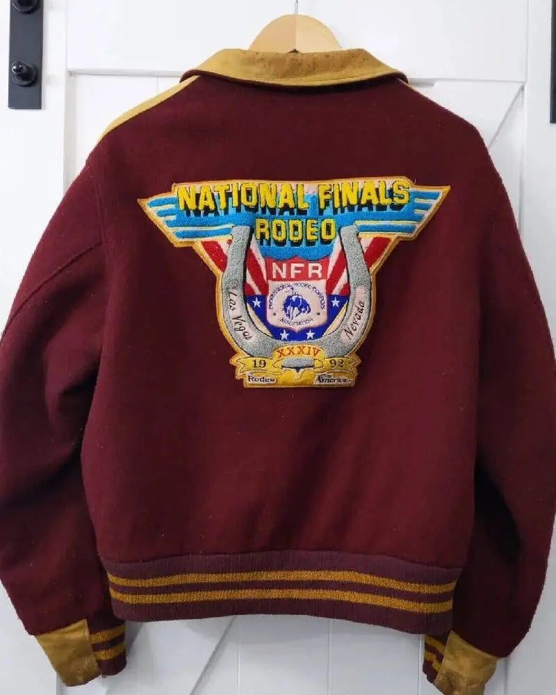 National Finals Rodeo 1992 Las Vegas Varsity Jacket USA Jackets